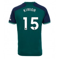 Arsenal Jakub Kiwior #15 3rd trikot 2023-24 Kurzarm